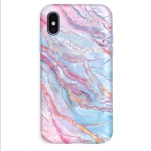 Velvet Caviar Holo Moonstone Marble iPhone XS Max Case